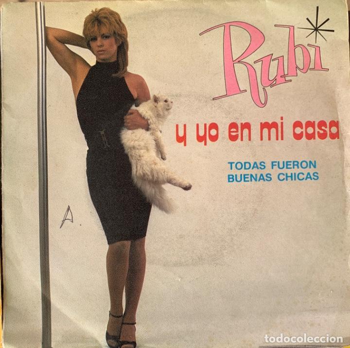 Discos de vinilo: Rubi Y yo en mi casa - Foto 1