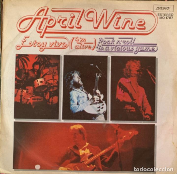 Discos de vinilo: April Wine Estoy vivo - Foto 1