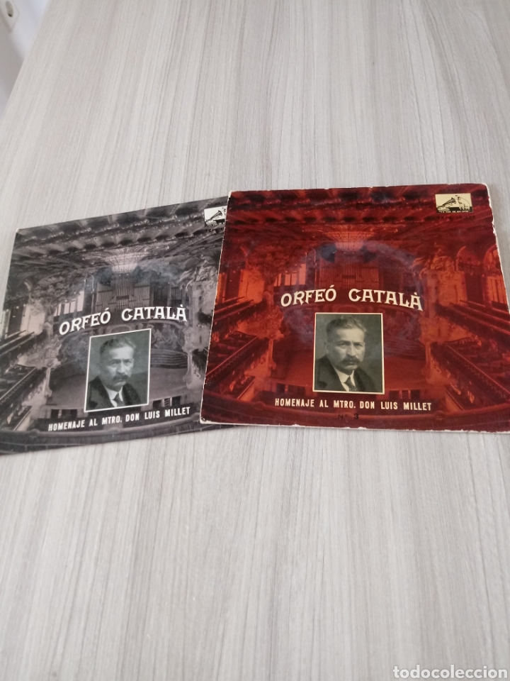 Discos de vinilo: Homenaje al maestro Don Luis Millet 1 y 3.Singles. - Foto 1