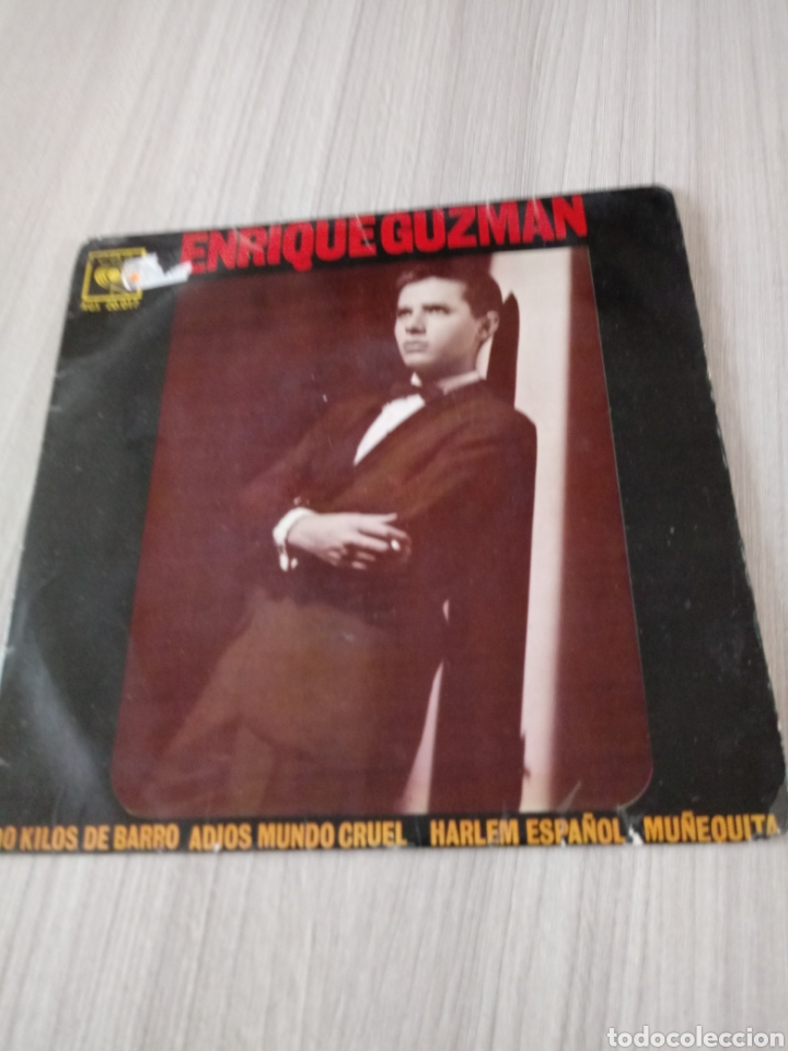 Discos de vinilo: Single de Enrique Guzman .CBS. 1962 - Foto 1