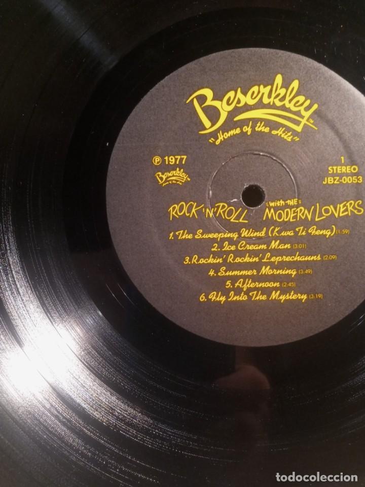 Discos de vinilo: THE MODERN LOVERS - ROCKNROLL... - Foto 3