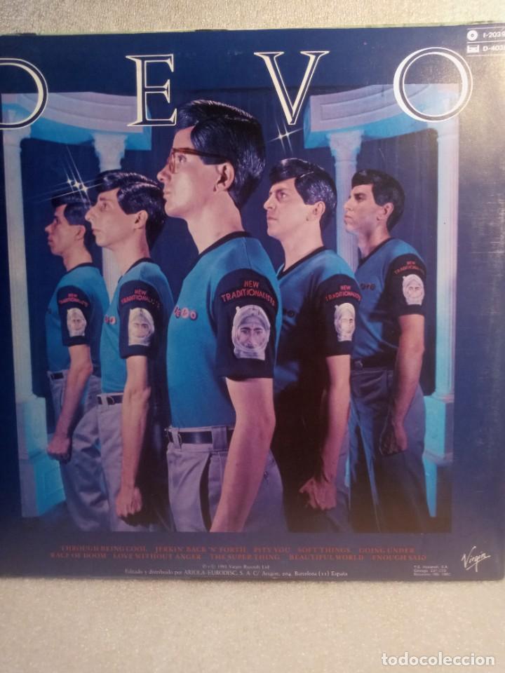 Discos de vinilo: DEVO - NEW TRADITIONALISTS. - Foto 3
