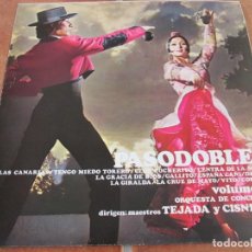 Discos de vinilo: ORQUESTA DE CONCIERTOS - PASODOBLES. VOLUMEN 2. LP, EDICIÓN ESPAÑOLA 12” 1970. MUY BUEN ESTADO