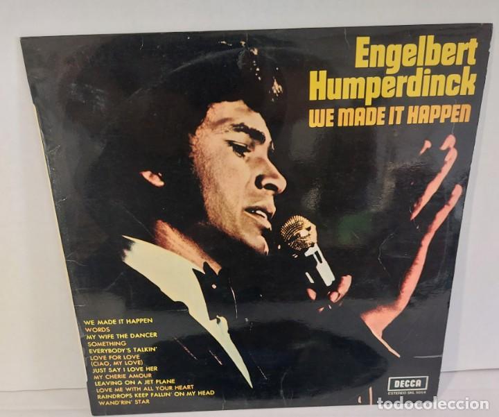 Discos de vinilo: engelbert humperdinck - we made it happen - Foto 1
