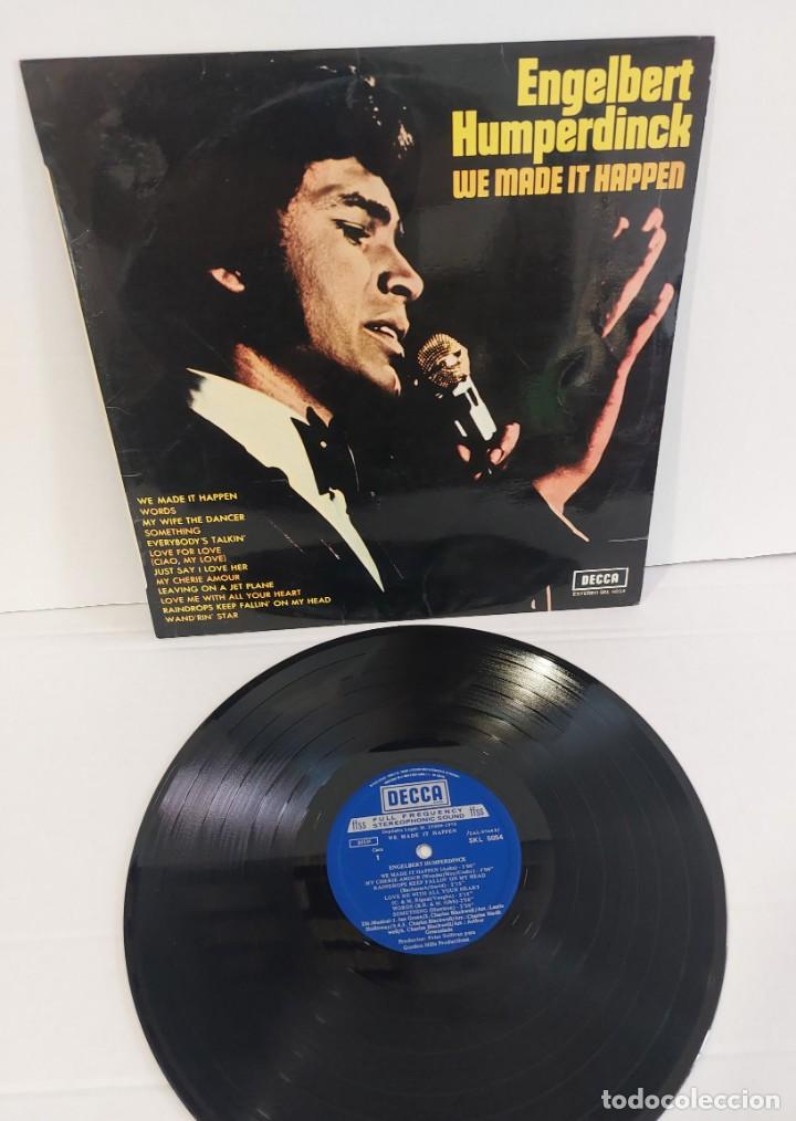 Discos de vinilo: engelbert humperdinck - we made it happen - Foto 2
