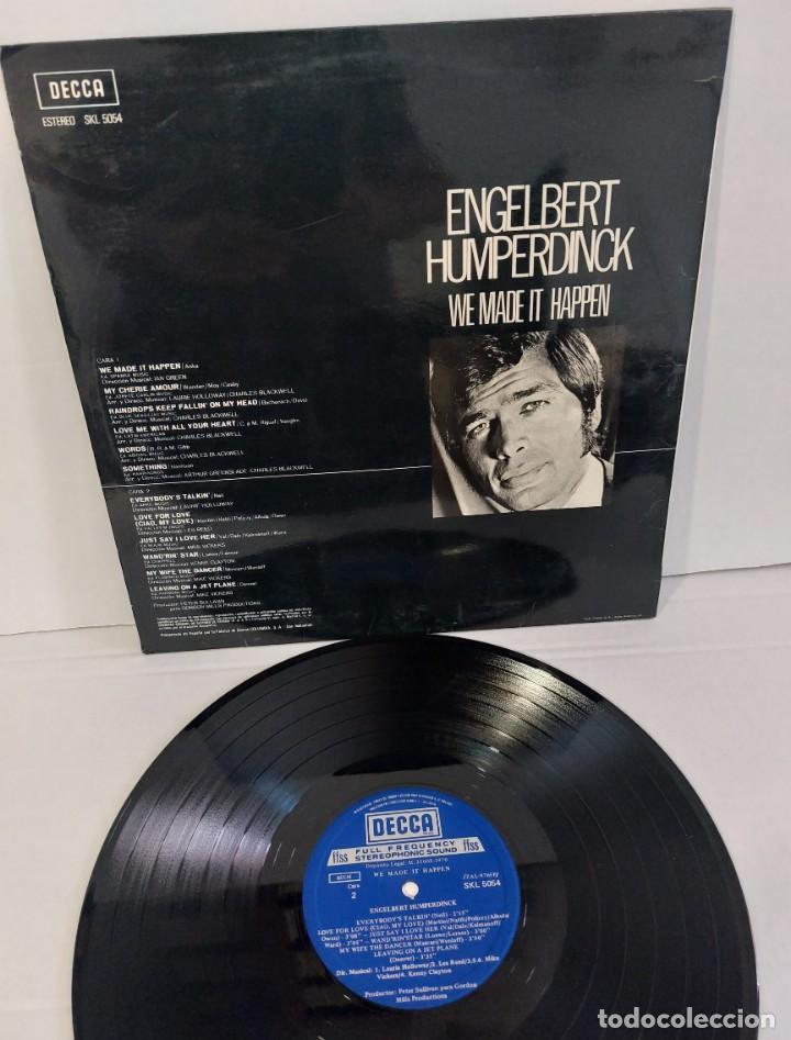 Discos de vinilo: engelbert humperdinck - we made it happen - Foto 4