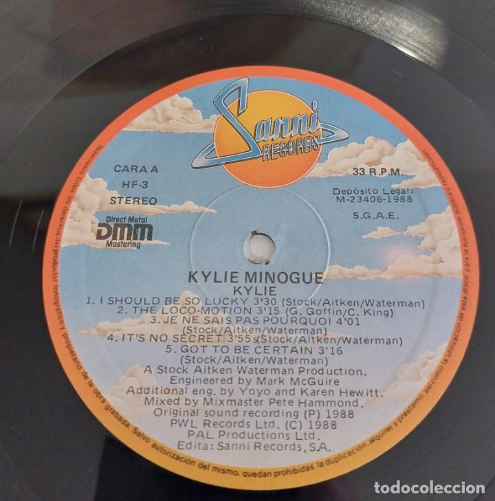 Discos de vinilo: kylie minogue - kylie - Foto 3
