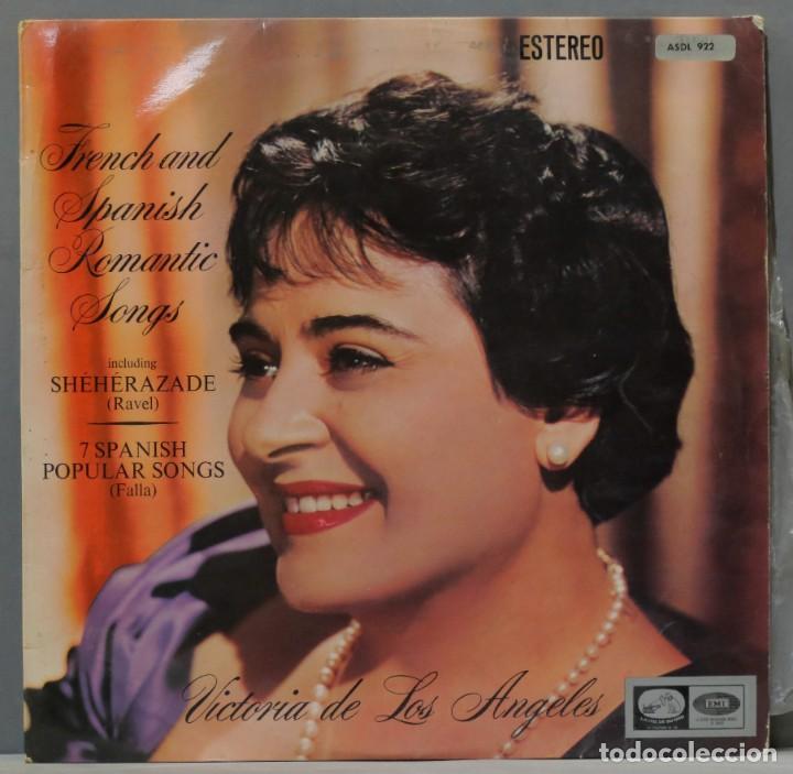 Dischi in vinile: LP. 7 Spanish Popular Songs. French And Spanish Romantic Songs. RAVEL. FALLA. DE LOS ANGELES