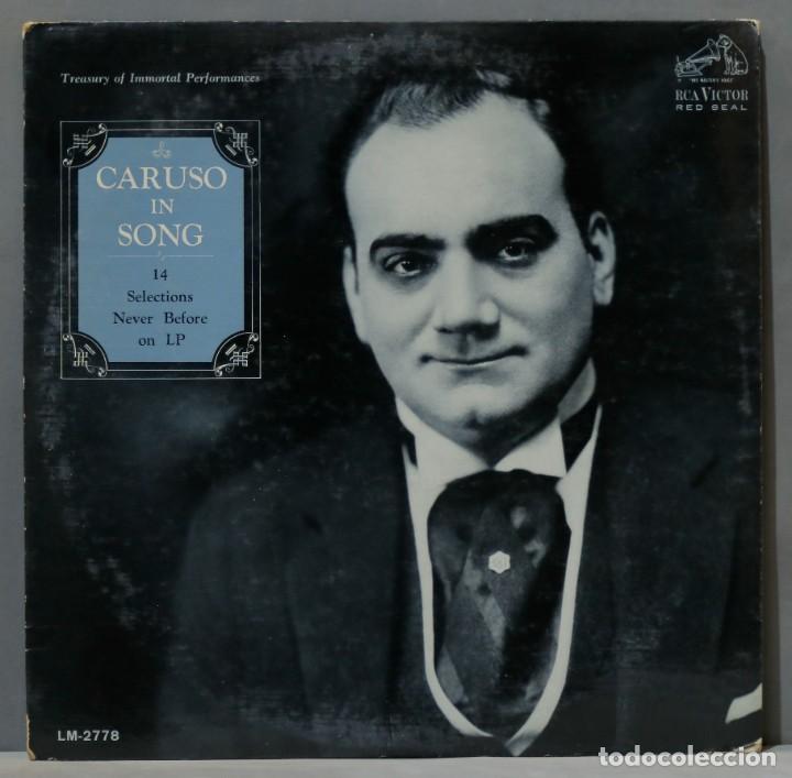 Discos de vinil: LP. Caruso in Song 14 Selections Never Before on LP