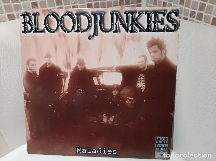 Discos de vinilo: BLOODJUNKIES -MALADIES- (2004) LP DISCO VINILO - Foto 1