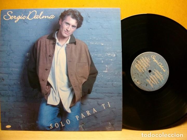 Discos de vinilo: SERGIO DALMA SOLO PARA TI LP - Foto 1