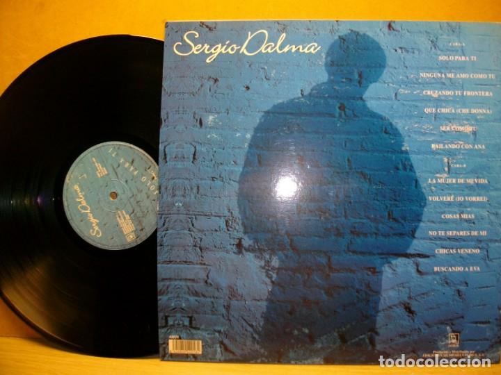 Discos de vinilo: SERGIO DALMA SOLO PARA TI LP - Foto 2
