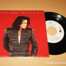Discos de vinilo: MICHAEL JACKSON - WILL YOU BE THERE + POSTER DESPLEGABLE SINGLE - 1993