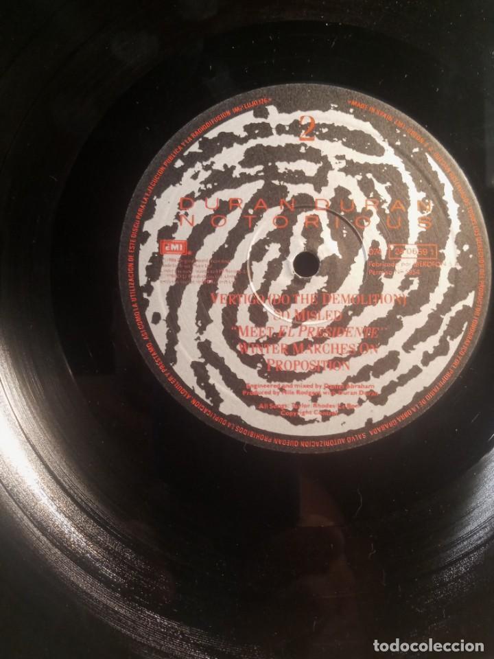 Discos de vinilo: DURAN DURAN - NOTORIUS. - Foto 2