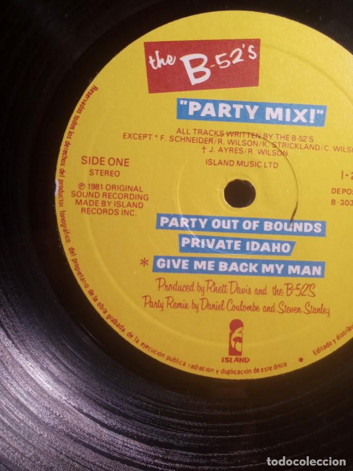 Discos de vinilo: THE B-52s - PARTY MIX. - Foto 2