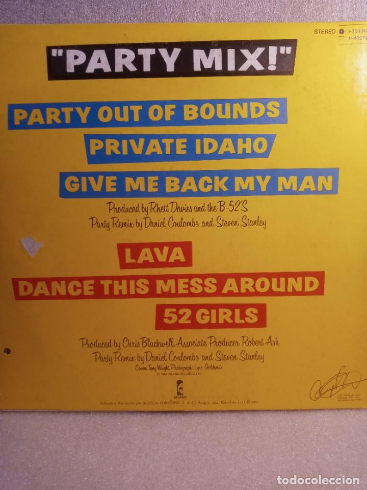 Discos de vinilo: THE B-52s - PARTY MIX. - Foto 3