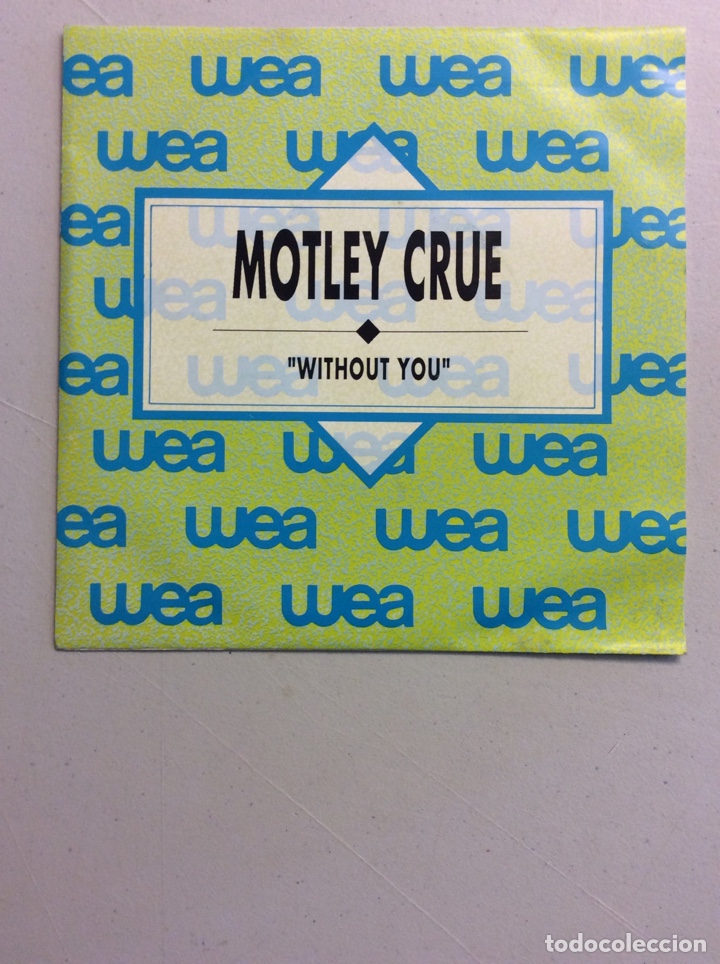 Discos de vinilo: Motley Crue. Without you. - Foto 1