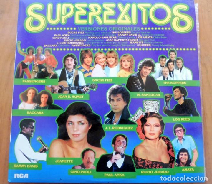 Discos de vinilo: LP - SUPEREXITOS - VERSIONES ORIGINALES - CAIXA DE BARCELONA - RCA 3055 -