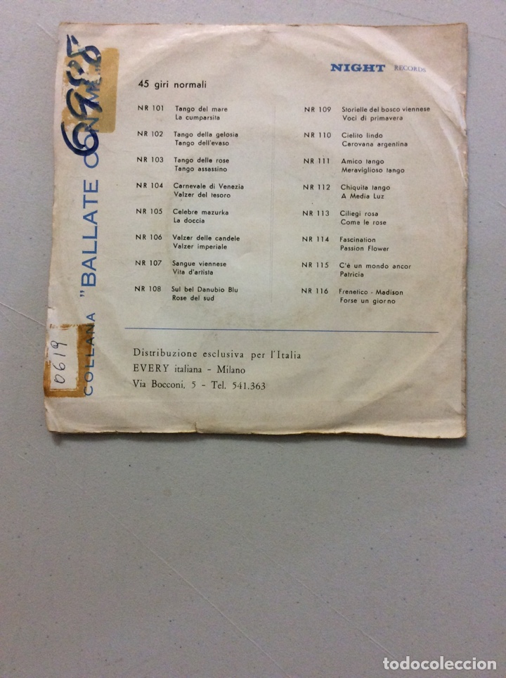 Discos de vinilo: Collana. Ballate con me. - Foto 2