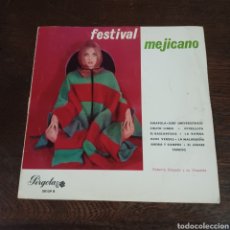 Discos de vinilo: FESTIVAL MEJICANO - ROBERTO DELGADO Y SU ORQUESTA - MEXICO. Lote 360894400