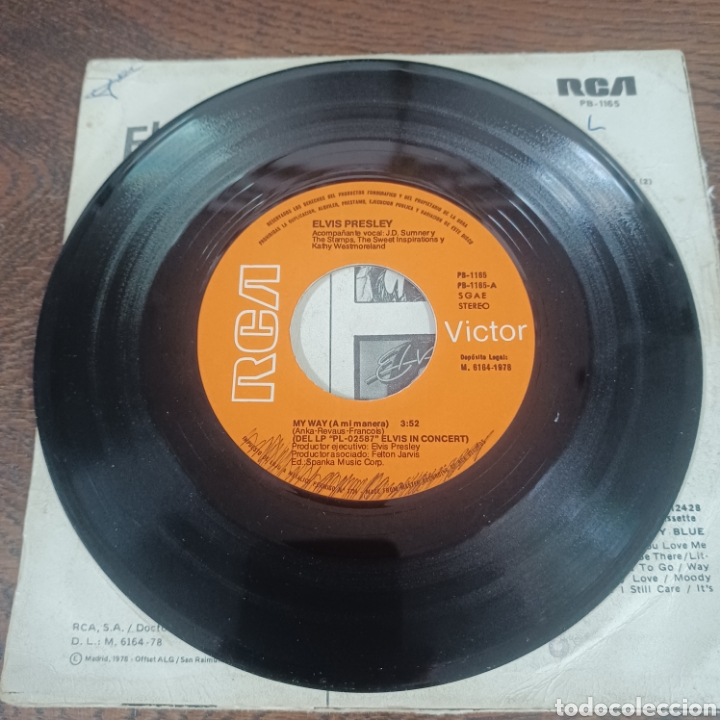 Discos de vinilo: ELVIS - MY WAY 1978 SPAIN - Foto 4