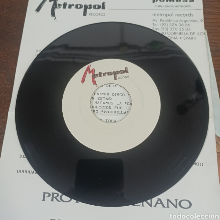 Discos de vinilo: PROYECTO ENANO - LA CANSION DEL VERANO / ON DE BAS - Foto 6