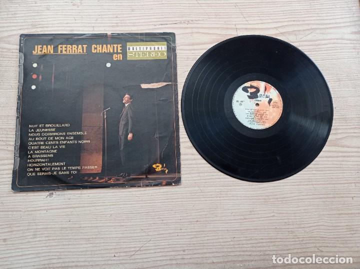 Discos de vinilo: Jean Ferrat Chante LP - Vinilo Ondulado - Foto 1