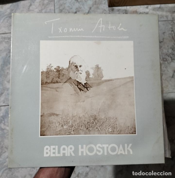 Discos de vinilo: TXOMIN ARTOLA BELAR HOSTOAK - Foto 1