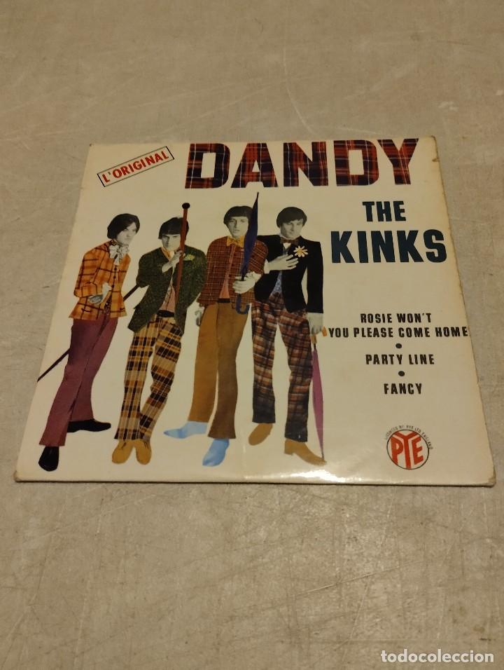 Discos de vinilo: The Kinks EP Dandy +3 Fr. - Foto 1
