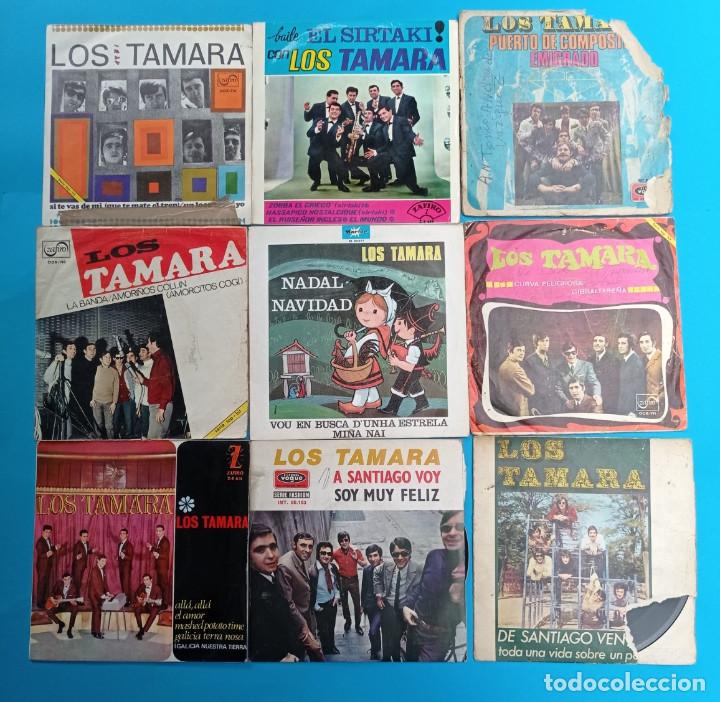 Discos de vinilo: LOTE PACK DE EPS Y SINGLES DE LOS TAMARA - Foto 2