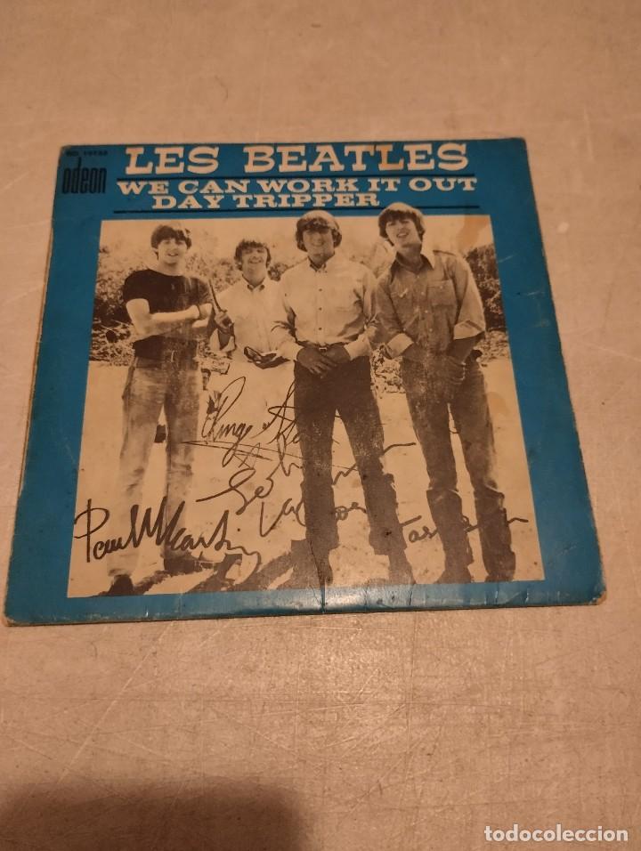 Discos de vinilo: The Beatles SG We can Work It Out Fr. - Foto 1