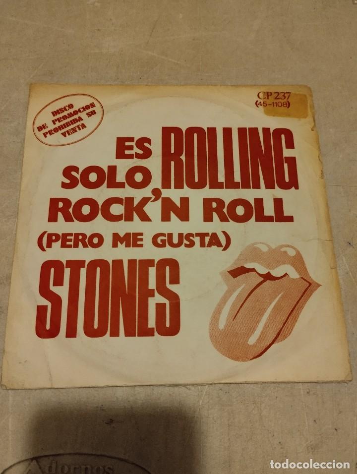 Discos de vinilo: The Rolling Stones Single PROMO Esp.1974 - Foto 1