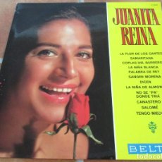 Discos de vinilo: JUANITA REINA - LA FLOR DE LOS CANTES + 11 TEMAS. LP RECOPILATORIO 12” 1967. COMO NUEVO