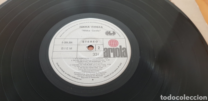 Discos de vinilo: Disco vinilo Nikka Costa - Foto 3