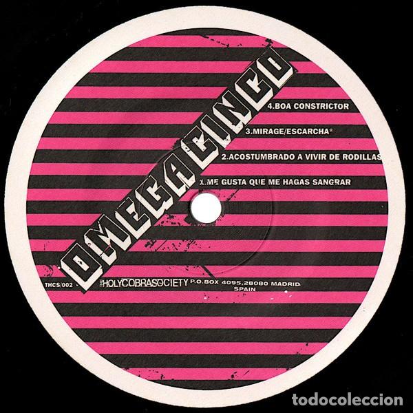 Discos de vinilo: Omega Cinco / Nebur &ndash; Boa Constrictor - 10&rdquo; Vinilo - Foto 4