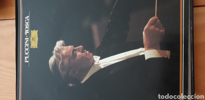 Discos de vinilo: Tosca 2 lps con la filarm&oacute;nica de Berl&iacute;n - Foto 8