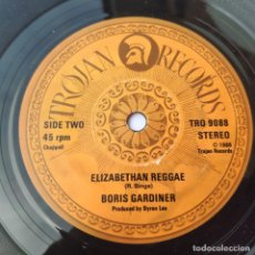 Discos de vinilo: BORIS GARDINER - ORIG. 45 UK - MINT * ELIZABETHAN REGGAE / YOU MAKE ME FEEL BRAND NEW. Lote 361020930