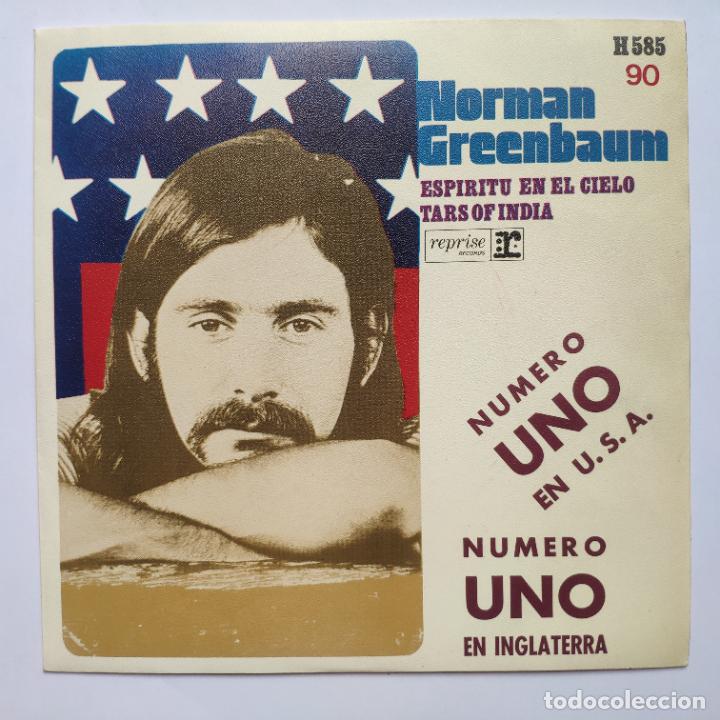 Discos de vinilo: NORMAN GREENBAUM - 45 SPAIN PS - MINT * ESPIRITU EN EL CIELO - Foto 1