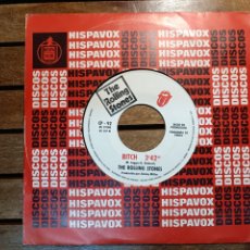 Discos de vinilo: SINGLE PROMO EDICION ESPAÑOLA. ROLLING STONES 1971 HISPAVOX BROWN SUGAR BITCH JAGGER RICHARD. Lote 361027885