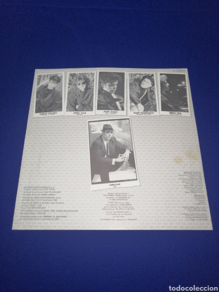 Discos de vinilo: LOQUILLO Y LOS TROGLODITAS - MORIR EN PRIMAVERA - Foto 3