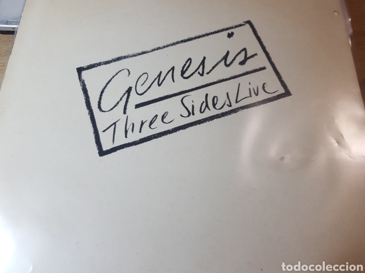 Discos de vinilo: GENESIS THREE SIDES LIVE DOBLE LP - Foto 1