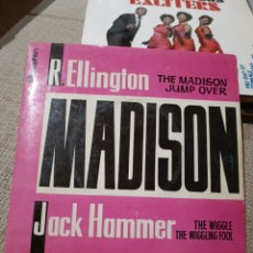 Discos de vinilo: RAY ELLINGTON JACK HAMMER DISCOPHON THE MADISON JUMP OVER THE WIGGLE THE WIGGLING FOOL. Lote 361065015
