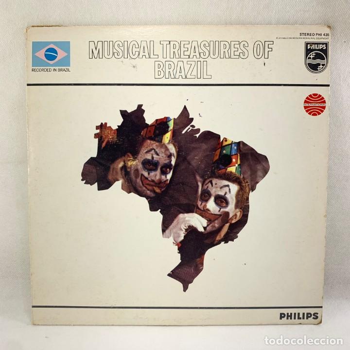 Discos de vinilo: LP - VINILO MUSICAL TREASURES OF BRAZIL - USA - A&Ntilde;O 1968