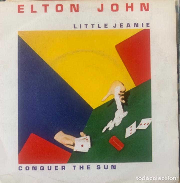 Discos de vinilo: Elton John Little Jeanie - Foto 1