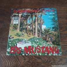 Discos de vinilo: LOS MUSTANG - SAN REMO 1965 / YO NO VIVO SIN TI + 3
