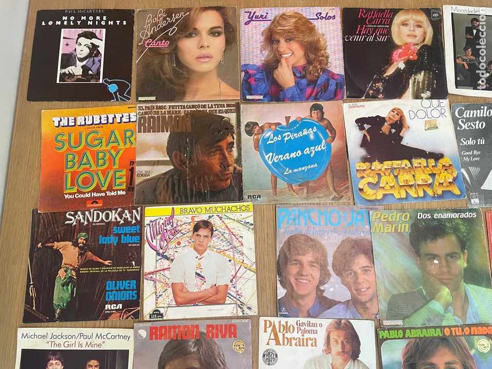 Discos de vinilo: Lote de 27 singles de los a&ntilde;os 80 - Foto 2