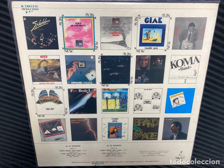 Discos de vinilo: Jo Jo Runners - Every Doot You Take (12&rdquo;) - Foto 2