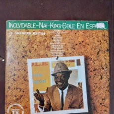 Discos de vinilo: NAT KING COLE EN ESPAÑOL. 1981. 10(C 066-086.308 Y). DISCO VG++. CARÁTULA VG, SOBADA.. Lote 361158205