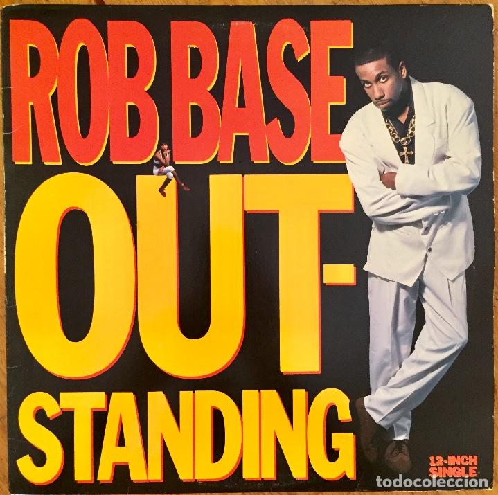 Discos de vinilo: ROB BASE : OUT-STANDING [PROFILE - USA 1990] 12&rdquo; - Foto 1