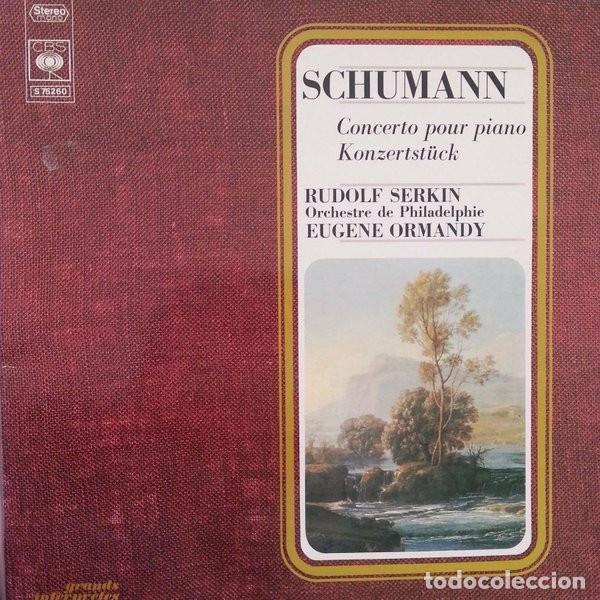 Discos de vinilo: Schumann - Concerto Pour Piano - Rudolf Serkin - Eugene Ormandy &ndash; - Foto 1